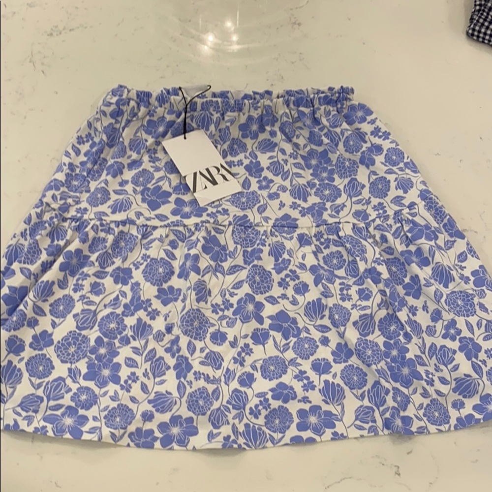 Zara flower skirt